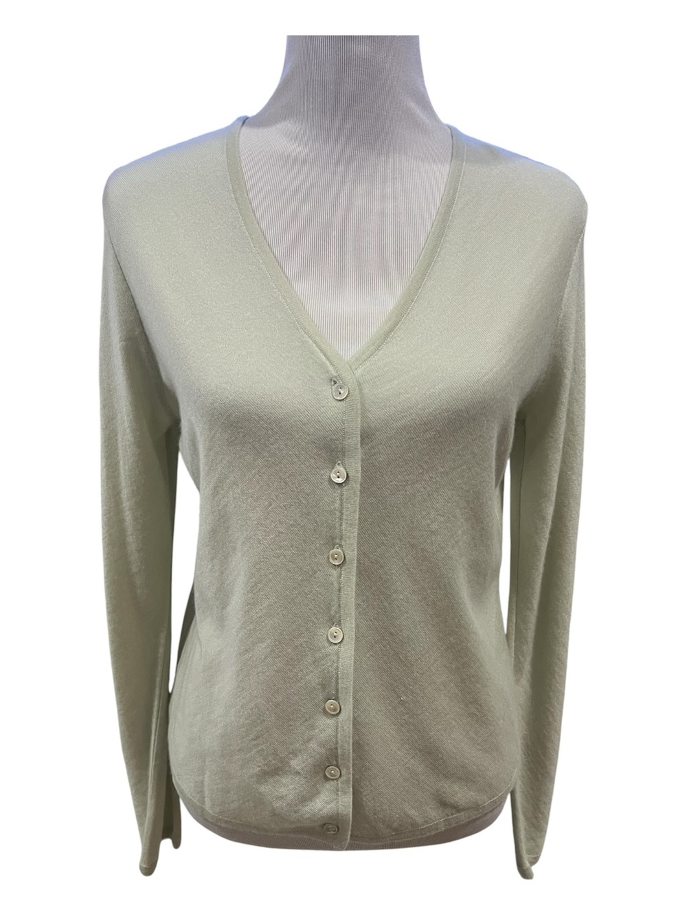 Vintage Saks Fifth Avenue Cashmere Collection Button Front Cardigan Sweater